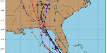 Fred próximo a la costa norte de Cuba