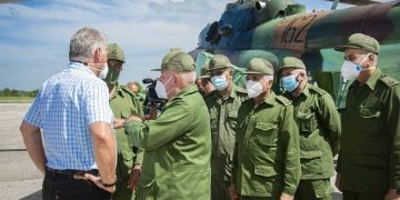 Visitó Díaz-Canel instituciones decisivas en la producción de oxígeno medicinal