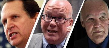 Lincoln Díaz Balart, Orlando Gutiérrez Boronat y Luis Zúñiga Rey, tres de los nostálgicos terroristas de siempre, y gestores y financistas del guion anticubano actual. Foto: Granma