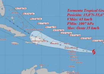 Se forma nueva tormenta tropical y Fred se adentra en el estrecho de la Florida