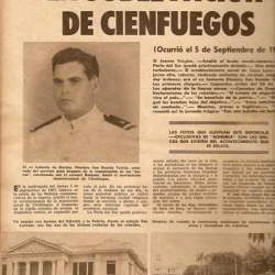 Bauta dejó su sangre en Cienfuegos el 5 de septiembre