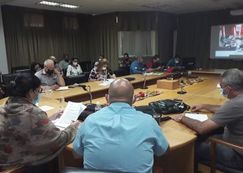 El Grupo Tempral de Trabajo de Artemisa evalúa el enfrentamiento a la COVID-19