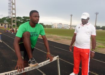 Yan Carlos junto a su entrenador Reinaldo Pestana en el año 2017 / Foto: Osniel Velasco
