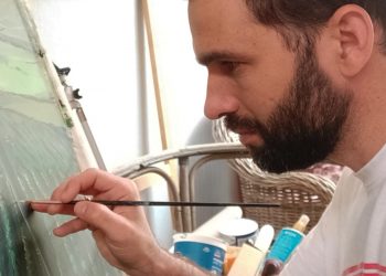 La muestra comprende 12 obras y es el resultado de una selección de más de dos años de trabajo