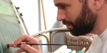 La muestra comprende 12 obras y es el resultado de una selección de más de dos años de trabajo