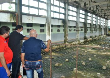 El vicepresidente del Inder llamó a rescatar el tabloncillo de la Eide Julio Díaz lo antes posible. / Foto: Humberto Lister