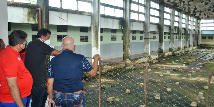 El vicepresidente del Inder llamó a rescatar el tabloncillo de la Eide Julio Díaz lo antes posible. / Foto: Humberto Lister