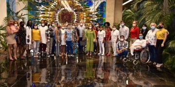 Encuentro de Díaz-Canel con representantes de la comunidad LGBTIQ+ en Cuba. Foto: Estudios Revolución.