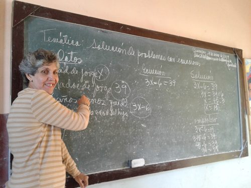 ANABEL CASTRO Céspedes advierte que al magisterio no se le puede tener miedo