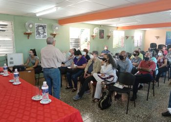 Encuentro de los miembros de la Fundación Ariguanabo