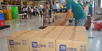 Thai Binh Global Investment Corporation, primera empresa de capital vietnamita, que se estableció en la Zona Especial de Desarrollo Mariel (ZEDM), al celebrar su segundo aniversario, ya suma otra línea: la de Toallitas Húmedas / Foto: Otoniel Márquez (Archivo)