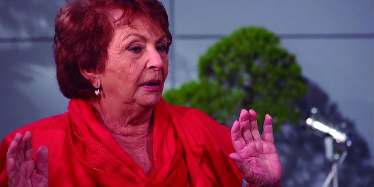 Paula Alí en el programa Con dos que se quieran