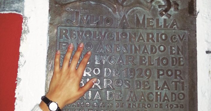 En Abraham González, llegando a Morelos