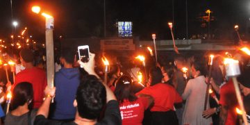 Luz martiana en la noche artemiseña (Fotos)