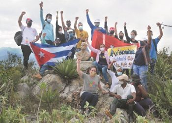 La juventud artemiseña, alegre y comprometida con la historia / Foto: Otoniel Márquez (Archivo)