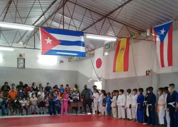 Los marieleños vuelven a tener un espacio para la práctica del judo / Foto: Yusmary Romero