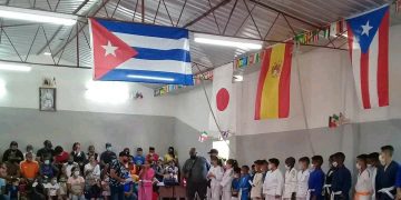 Los marieleños vuelven a tener un espacio para la práctica del judo / Foto: Yusmary Romero