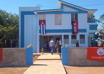 El consultorio médico No.4 en el Consejo Popular Pulido-Guanímar exhibe una imagen renovada gracias al empeño de la brigada de mantenimiento de la División Territorial ETECSA en Artemisa