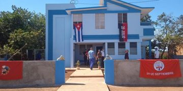 El consultorio médico No.4 en el Consejo Popular Pulido-Guanímar exhibe una imagen renovada gracias al empeño de la brigada de mantenimiento de la División Territorial ETECSA en Artemisa