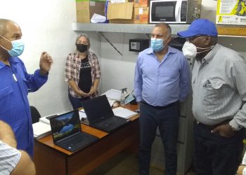 El vicepresidente cubano dialogó con Misael Tamayo sobre el desempeño y obstáculos en la labor de Remfri.