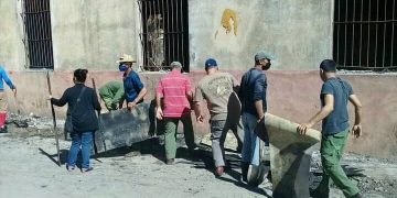 Tras el incendio los ariguanabenses emprendieron la recuperación / Foto: Tomada de Facebook