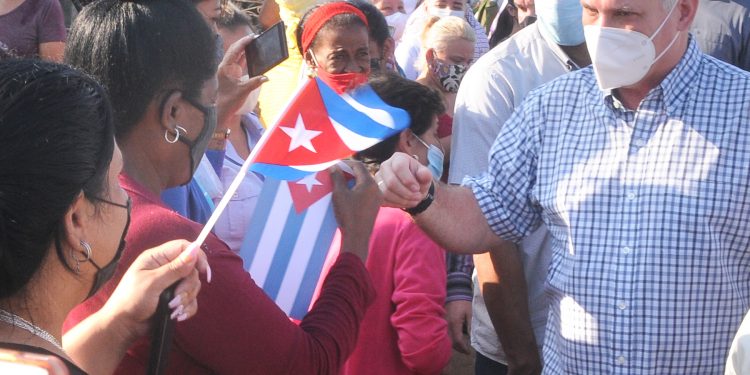 Durante tres días, miembros del secretariado del Comite Central del Partido, intercambiaron con los artemiseños / Foto: Otoniel Márquez