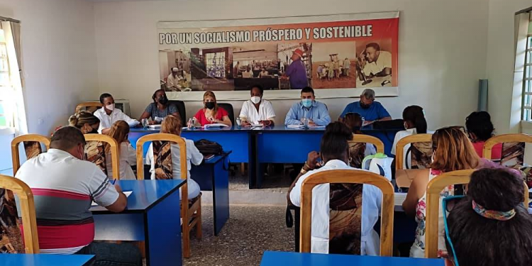 Celebran balance sindical de trabajadores de la Salud en Artemisa