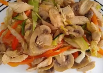 Pollo con vegetales