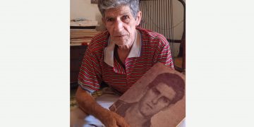 A sus 79 años, Vicente conserva intactos los recuerdos de aquel abril