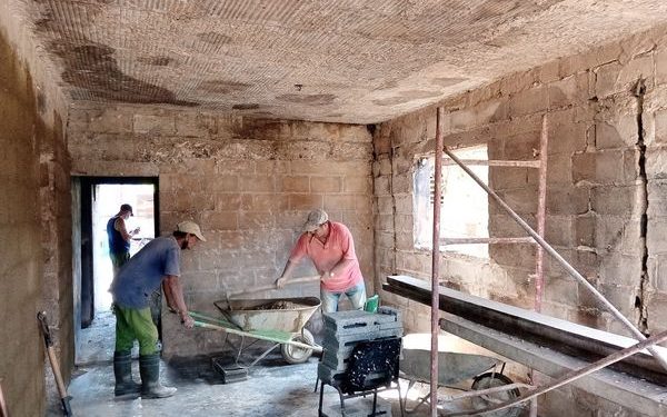 Reconstruyen vivienda carbonizada en Artemisa