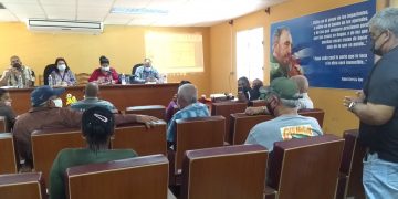 Intercambio con productores de Güira de Melena