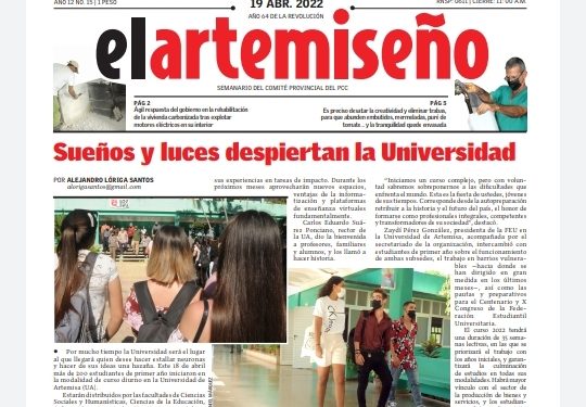 Edición 15 de el artemiseño