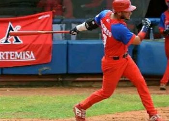 Una de las revelaciones de esta 61 Serie Nacional de Béisbol para los Cazadores de Artemisa fue la consolidación de Osbel Pacheco