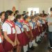 Visita del Comité Provincial del Partido de Artemisa a la escuela primaria Grandes Alamedas