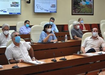 Grupo temporal de trabajo del Gobierno para la prevención y control del nuevo coronavirus. Foto: Estudios Revolución.