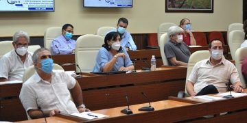 Grupo temporal de trabajo del Gobierno para la prevención y control del nuevo coronavirus. Foto: Estudios Revolución.