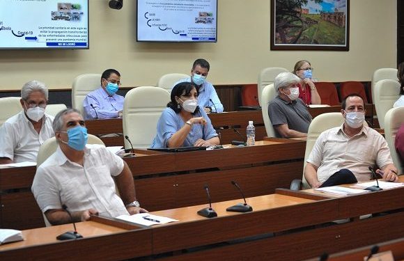 Grupo temporal de trabajo del Gobierno para la prevención y control del nuevo coronavirus. Foto: Estudios Revolución.