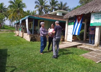 En el acto se resaltó la labor de quienes trabajan a favor del medio ambiente / Foto: Tomada de Corredor Biológico Sierra Del Rosario-Mil Cumbres