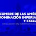 Declaración del Gobierno Revolucionario: Cumbre de las Américas, dominación imperialista y exclusión
