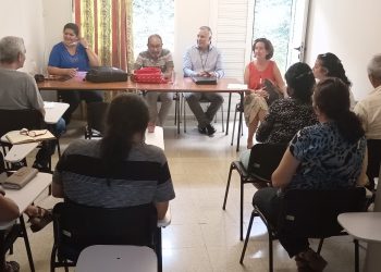 Intercambio de la Primera Secretaria del Partido de Artemisa con la Uneac