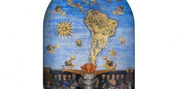 Detalle de La unión de América Latina, fresco de Roberto Montenegro. Foto: Ilustrativa