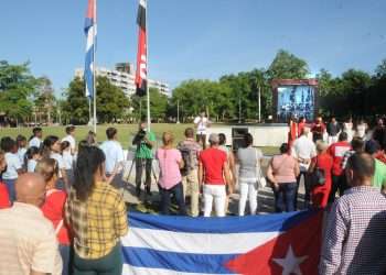 Conmemoración del Día de la Rebeldía Nacional en Artemisa / Foto: Otoniel Márquez