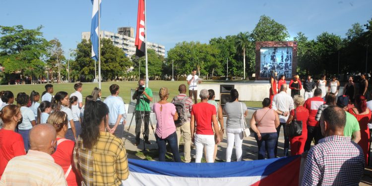 Conmemoración del Día de la Rebeldía Nacional en Artemisa / Foto: Otoniel Márquez