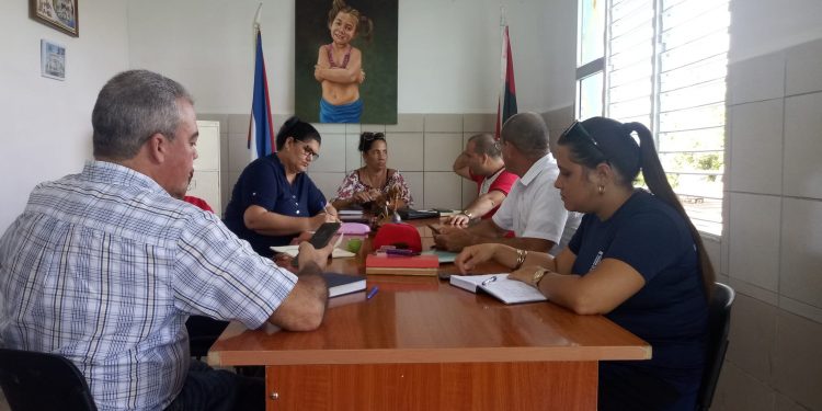 Visita Integral del Comité Provincial del Partido a Guanajay
