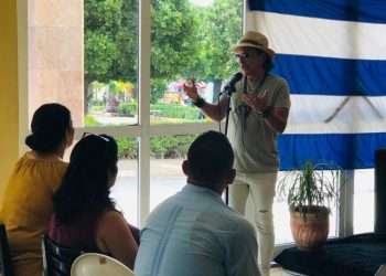 Jorgito Karamba durante la inauguración de Artemisa Mestiza / Foto: Tomada del perfil de la Casa de la Música de Artemisa