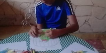 Soy muy feliz cuando pinto a Fidel