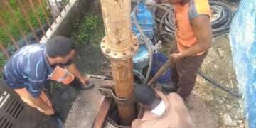 Dos semanas atrás en Artemisa, tras la rotura de la bomba de agua de la fuente de abasto finca Los Mongolos, fue preciso ejecutar una inversión que incluyó sustituirla por otra de 75 litros por segundo