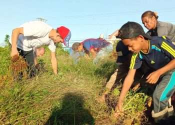 Los jóvenes se involucran por estos días en tareas de impacto