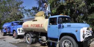 El agua, aún con afectaciones