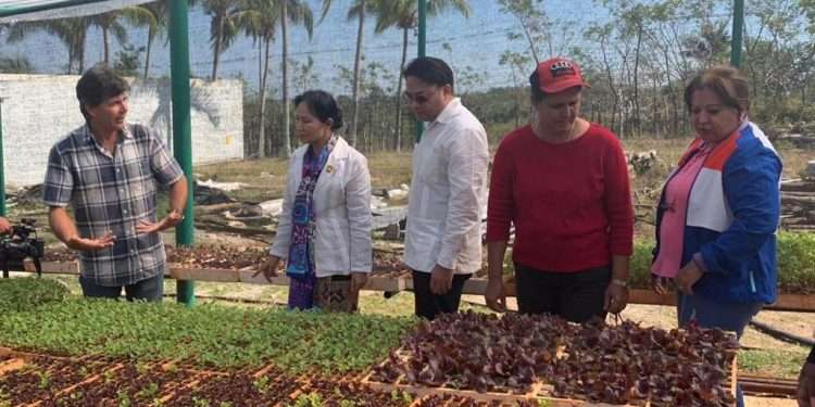 Delegación laosiana intercambió con mujeres productoras